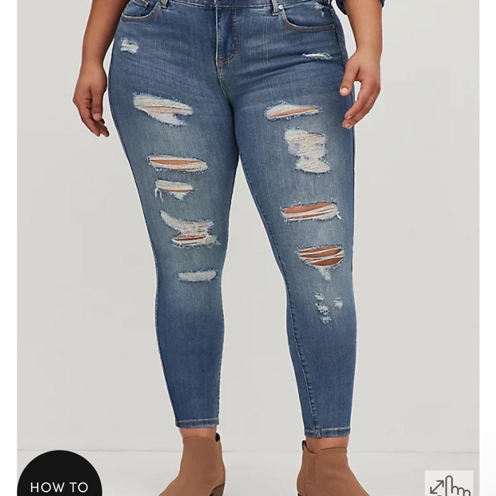 Torrid Bombshell Skinny jeans